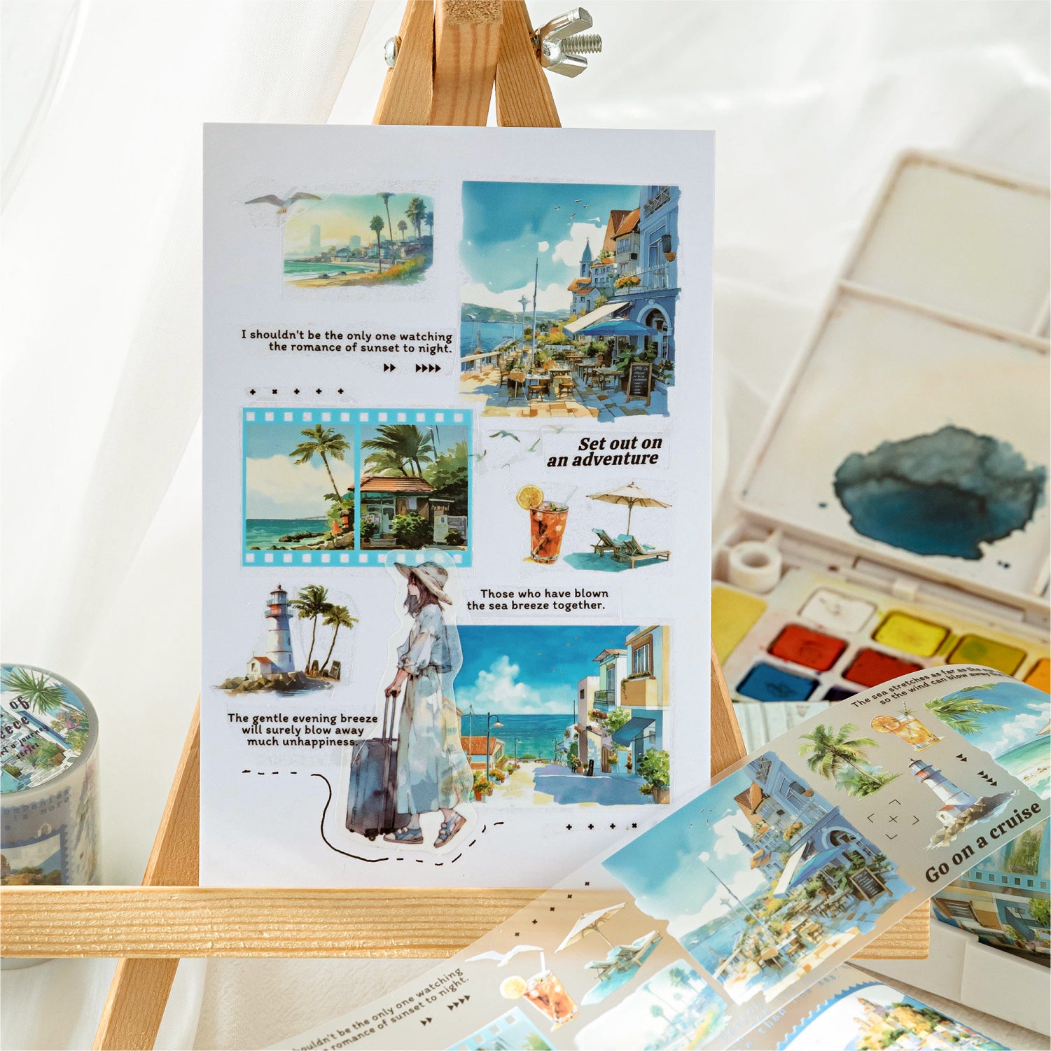 Start a Section of Travel PET Tape