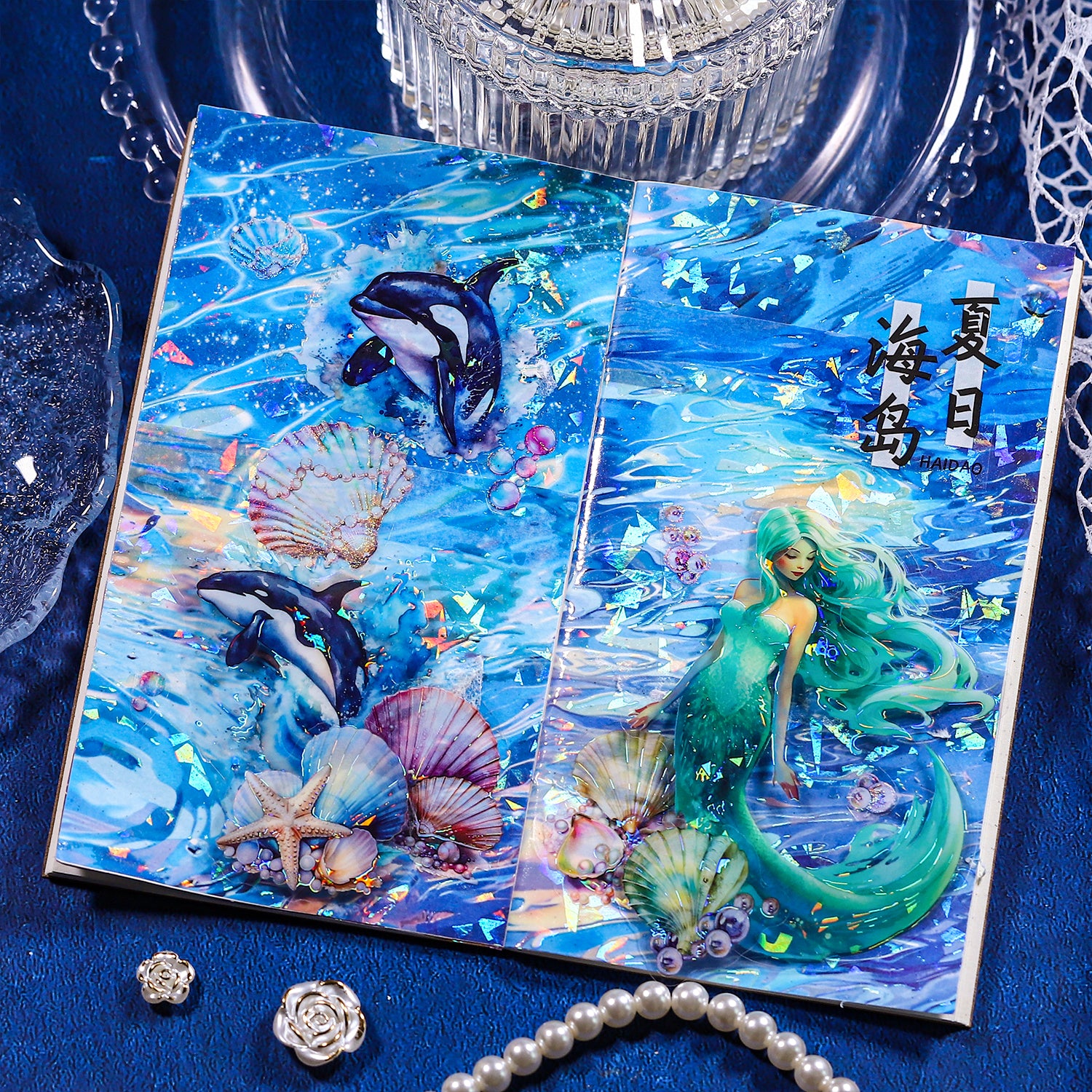 Flash on The Sea Scrapbooking Sticker