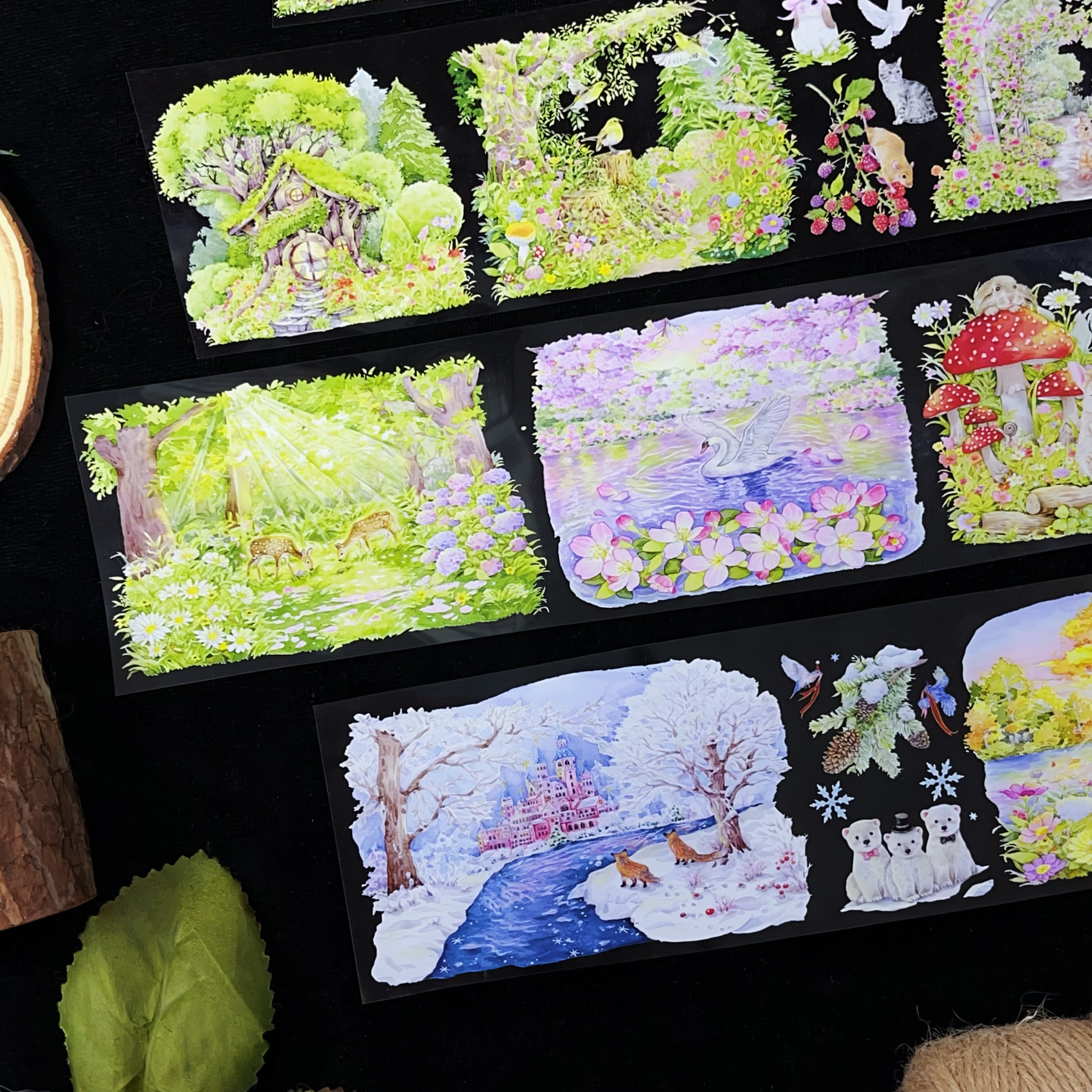 【XT】Walking through the seasons Landscaping Tape