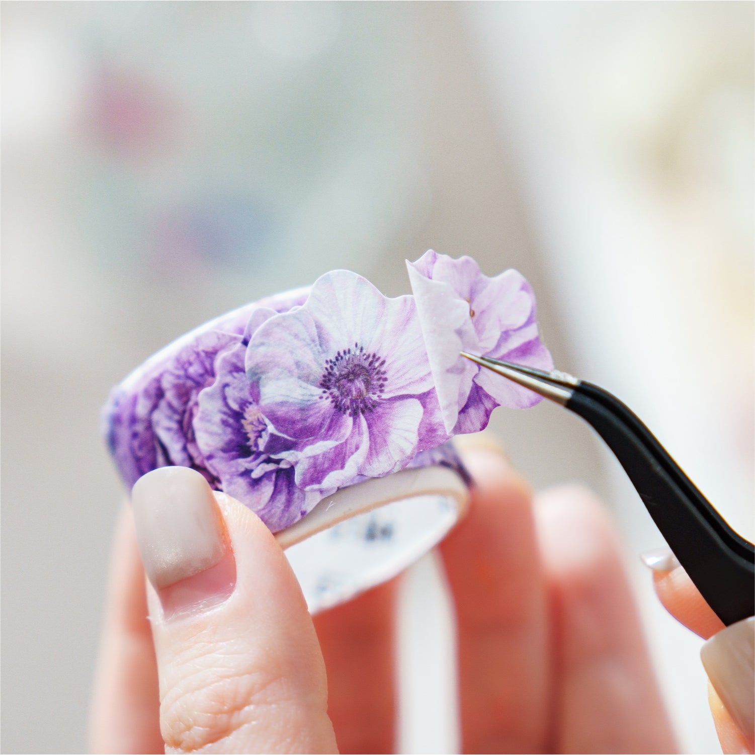 Flower Letter Washi Tape