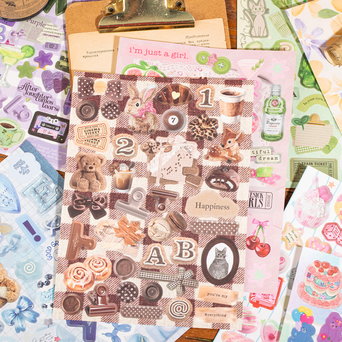 Daily Poetry Sticker Book