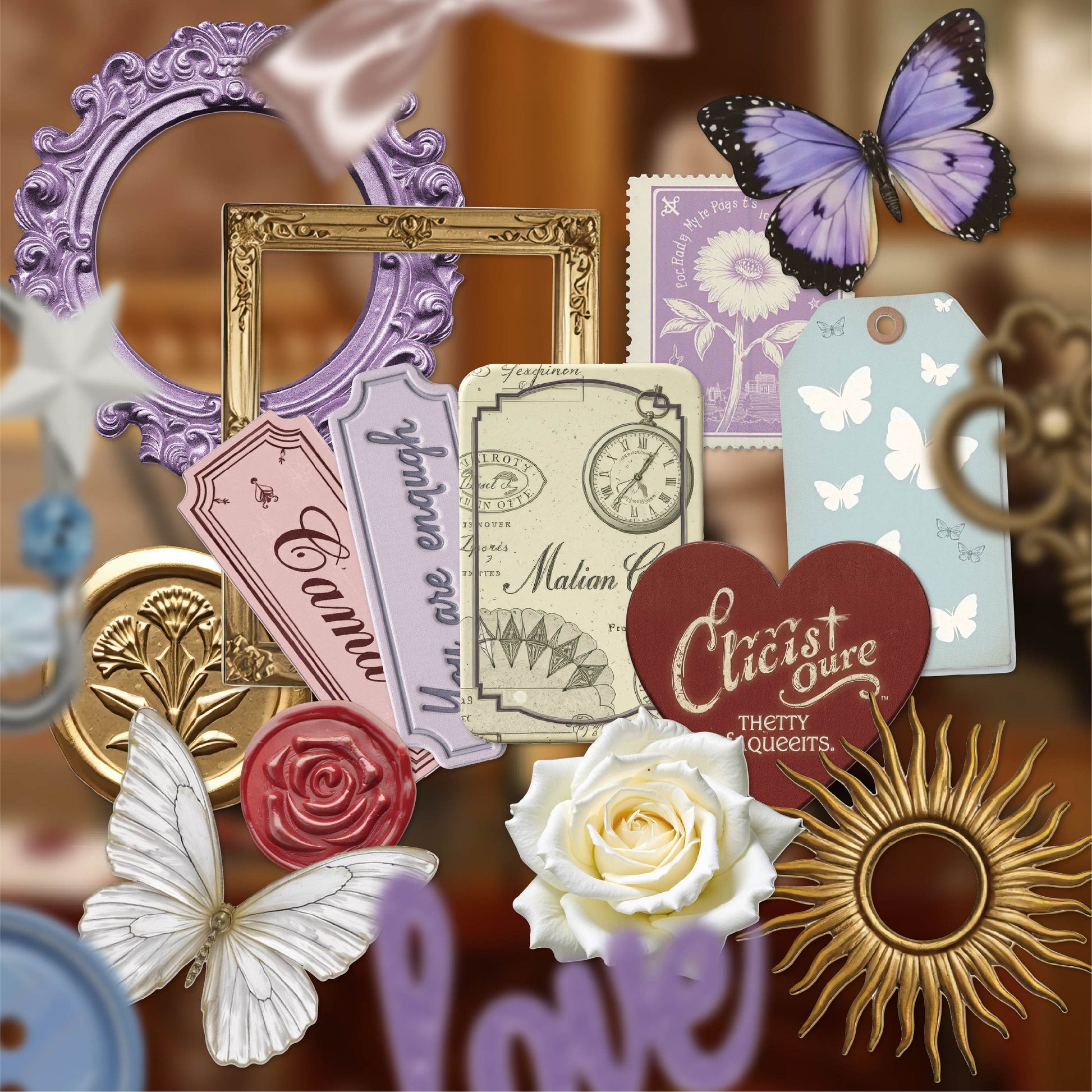 Timeless Treasures Sticker For Journaling and Scrapbooking