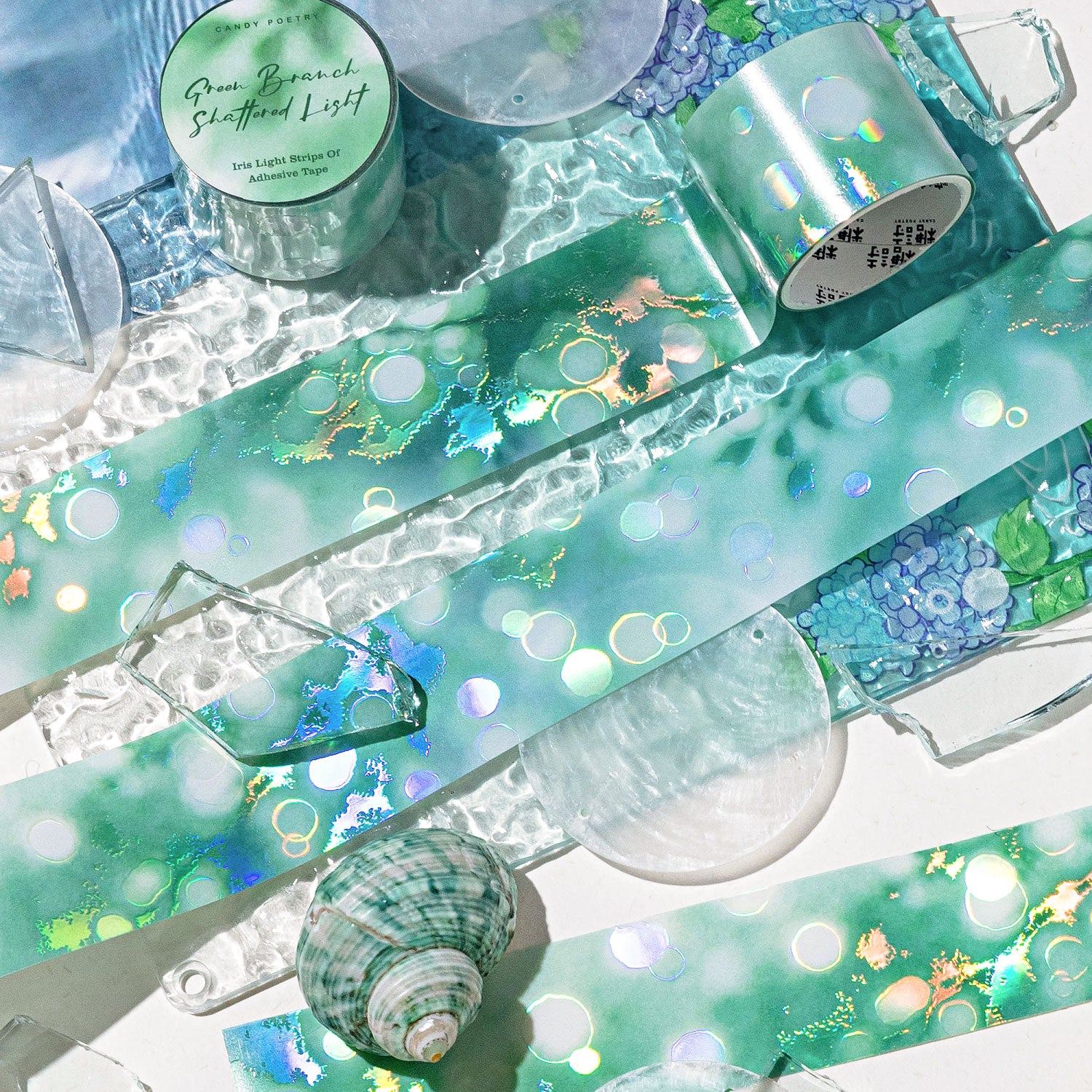 Water Ripple Halo PET Tape