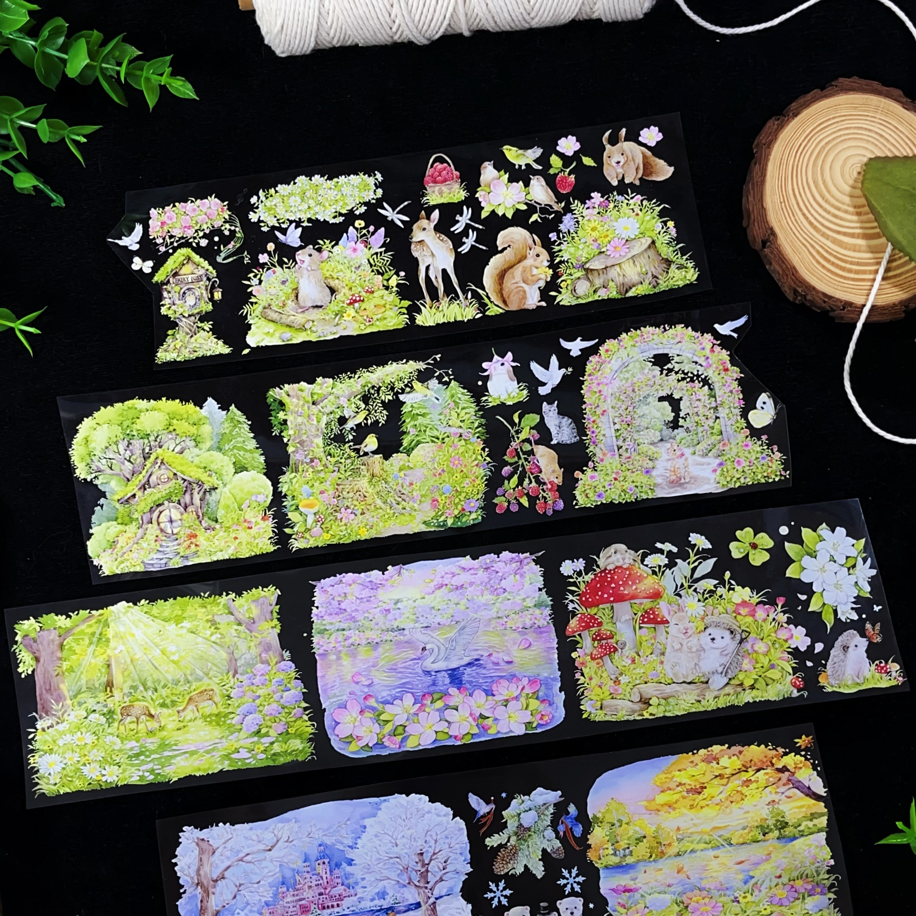 【XT】Walking through the seasons Landscaping Tape