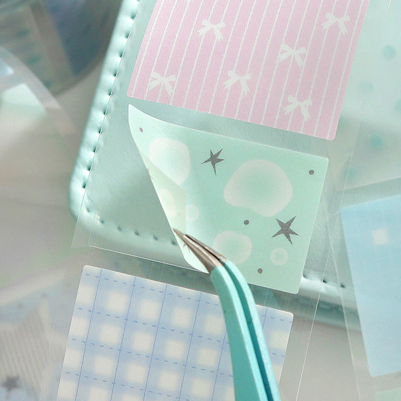 Cute Polka Dots Pre-cut Vellum Tape