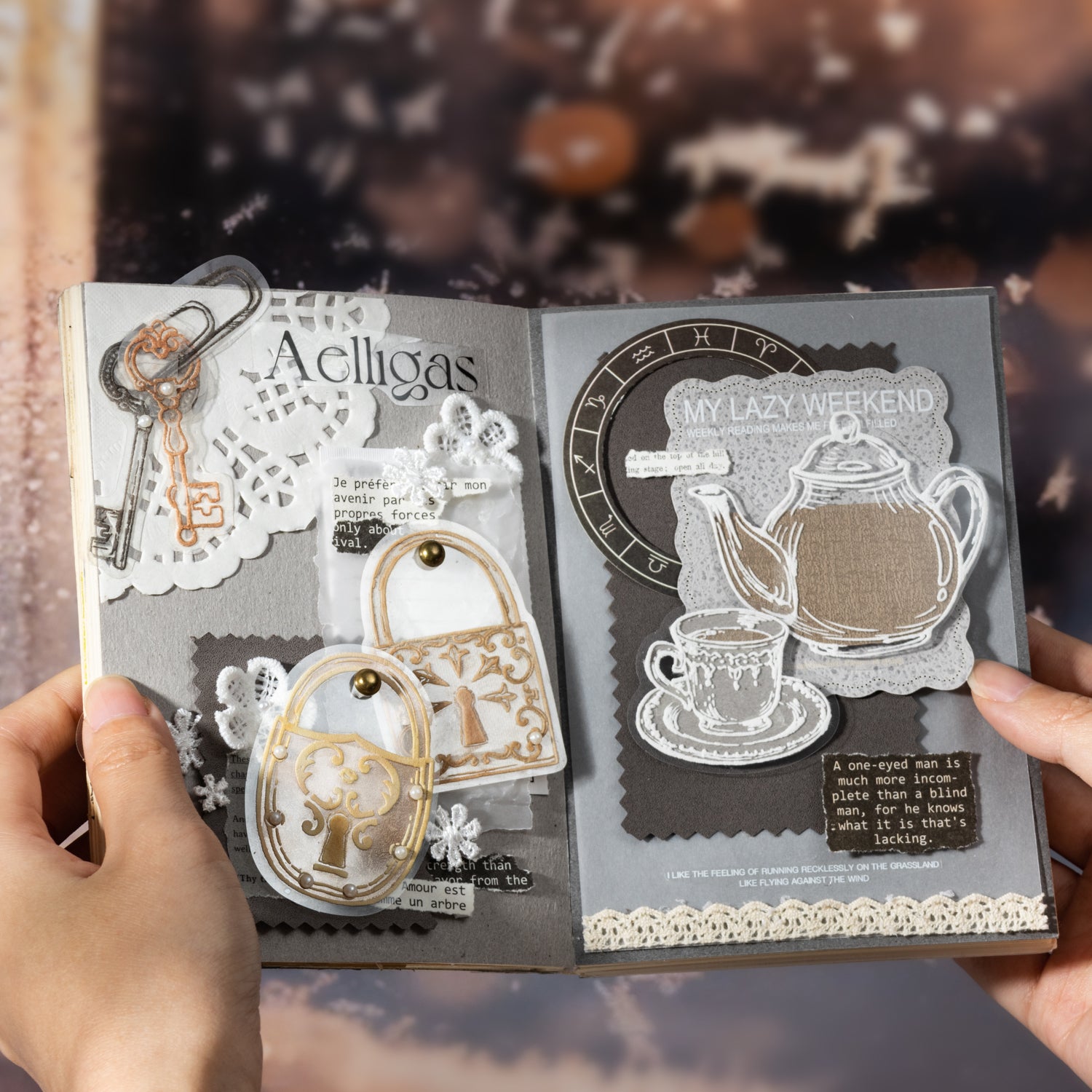 Snow-Creations series PET 3D foam stickers