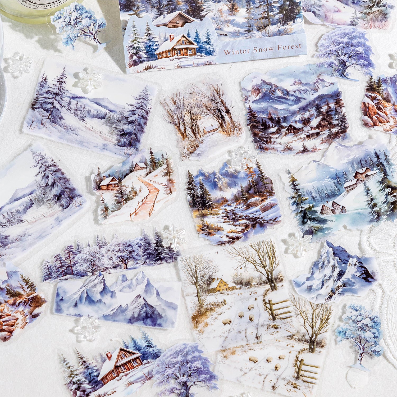 Forest and Forest Natural Series PET Sticker