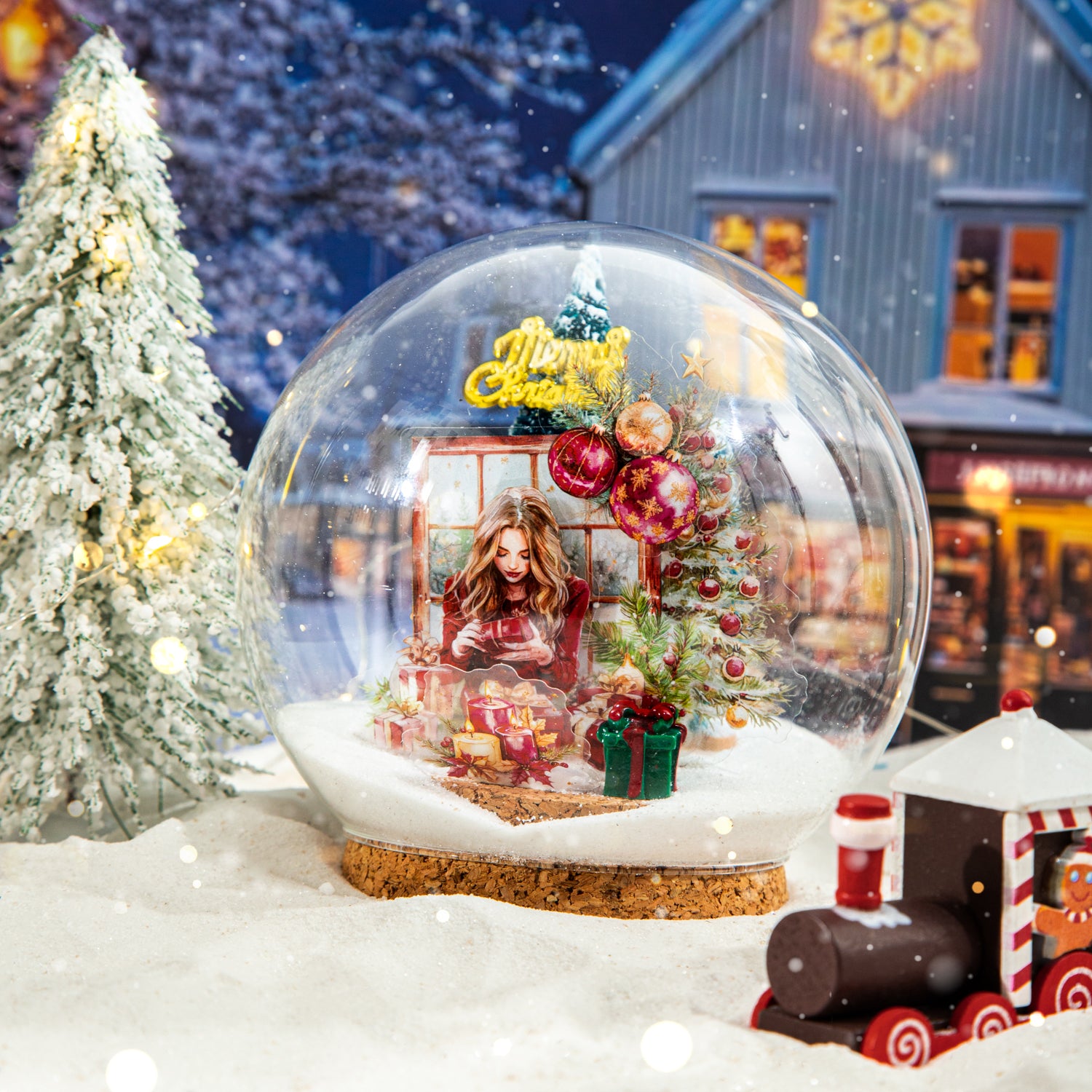 Spend Christmas Together PET Sticker