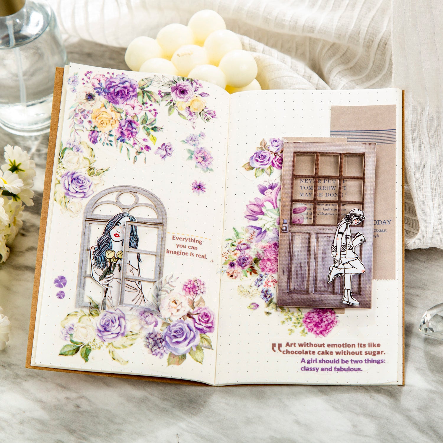 Window Sill Secrets Scrapbooking Die-Cut Stickers