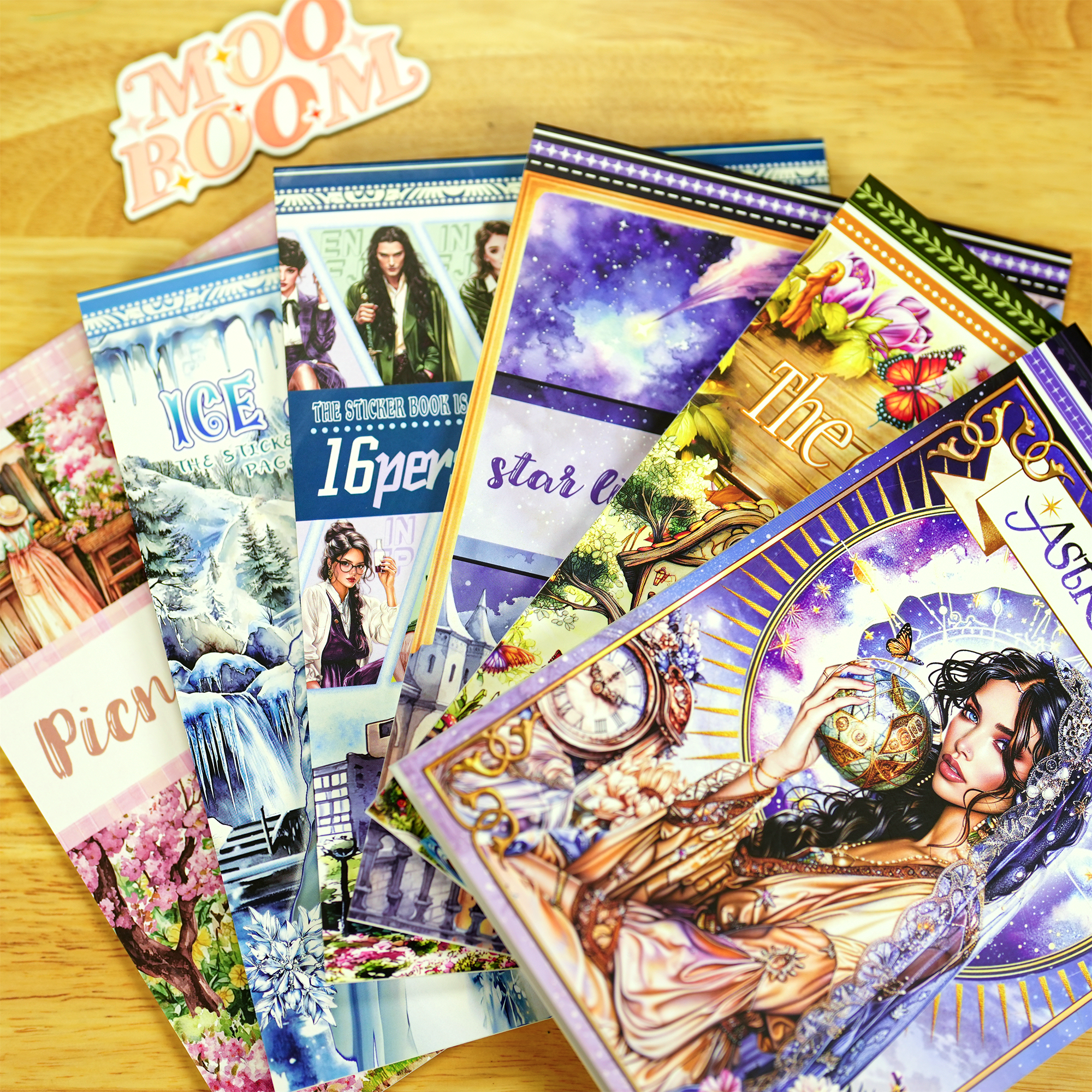 Vintage Sticker Book Vol.13 - Astrologer