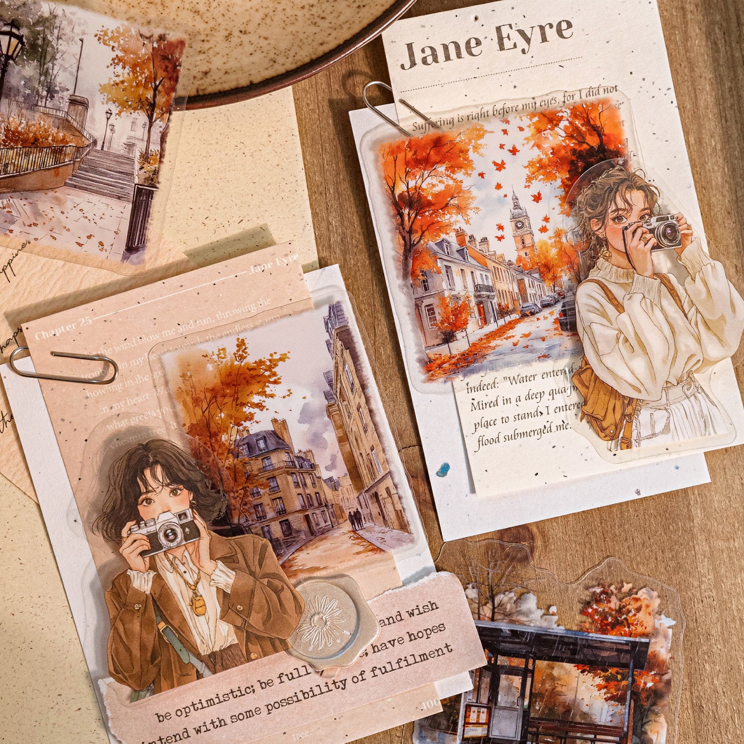 Life in Autumn PET Sticker