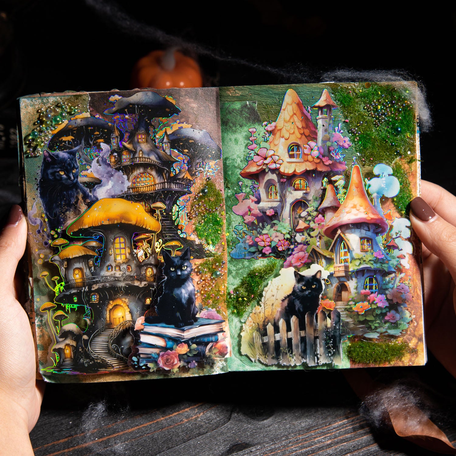 Helia's Castle Scrapbook Journal PET Sticker For paper crafts