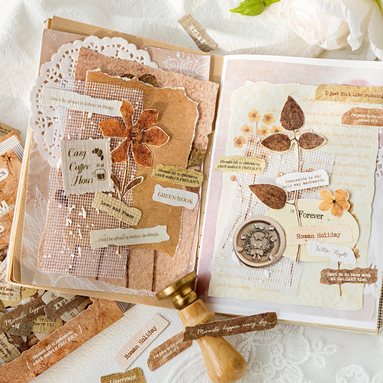 Fragments of the Heart Text Sticker