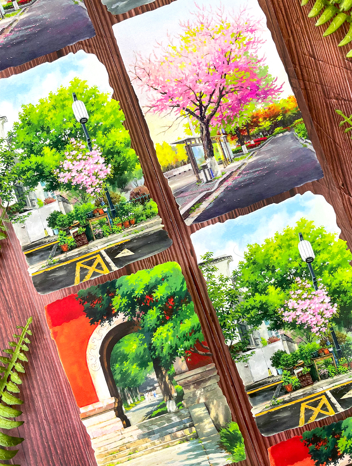 【NEW Studio】Shaded Path PET Tape (8cm x 170cm)