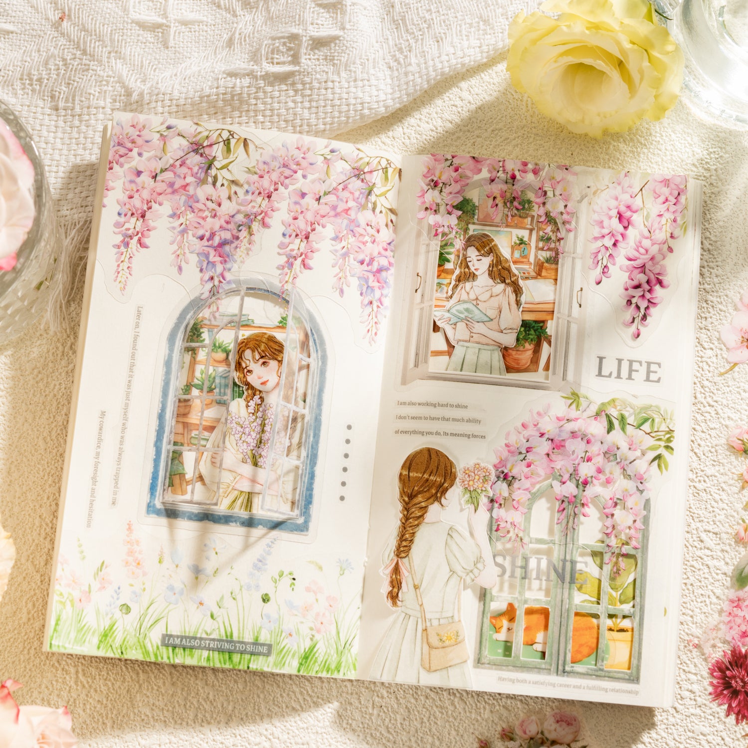 Feast of Blooming Flowers PET Sticker