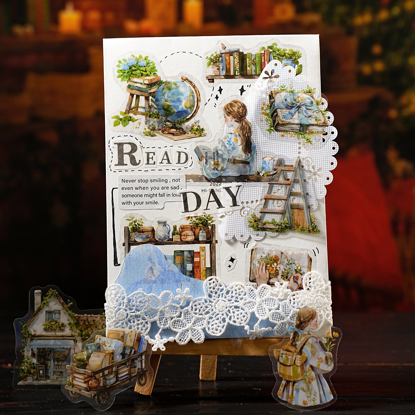 Life Observation Diary PET Sticker