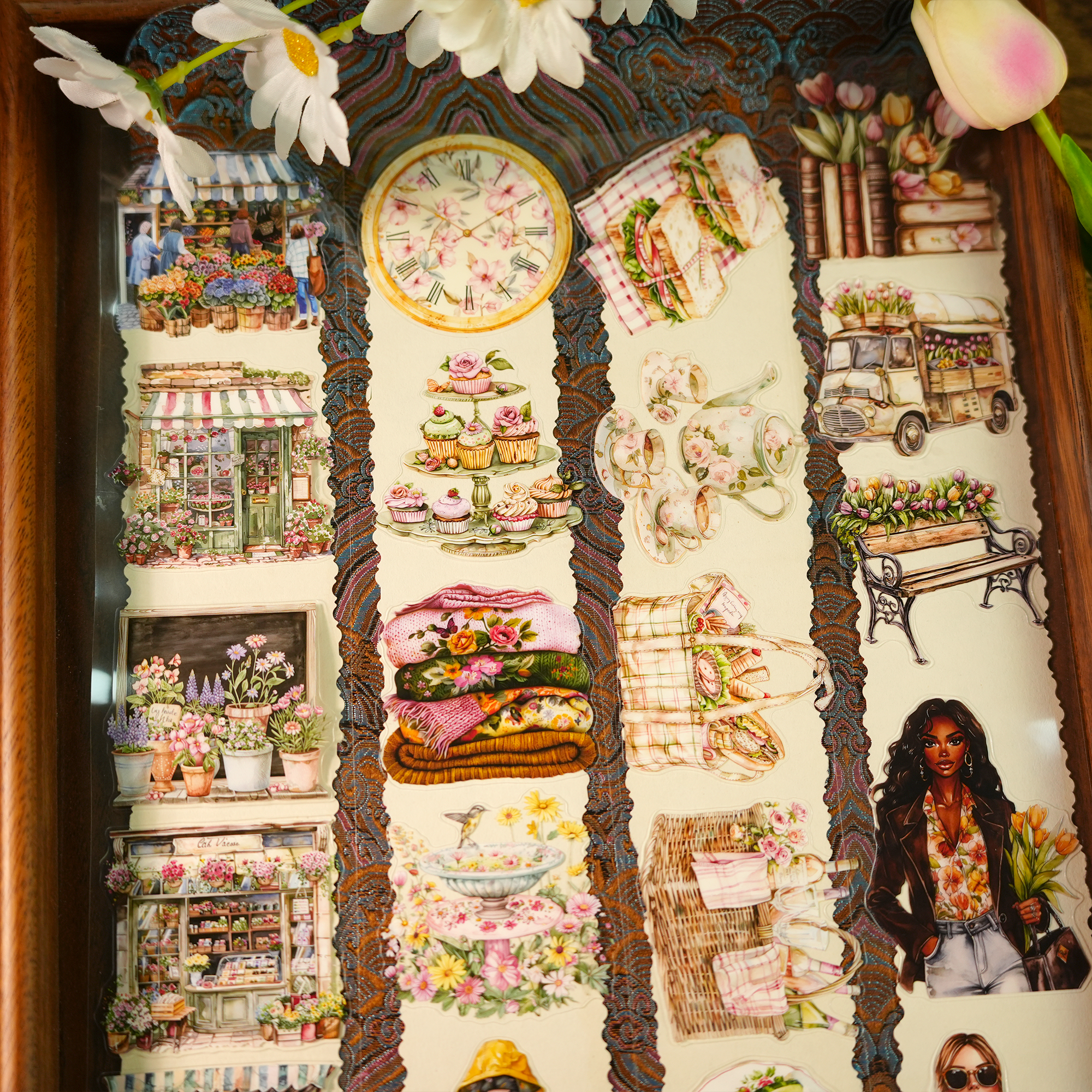 Spring Vibes Pre-cut PET Tape | No.38 | MOOBOOM Design