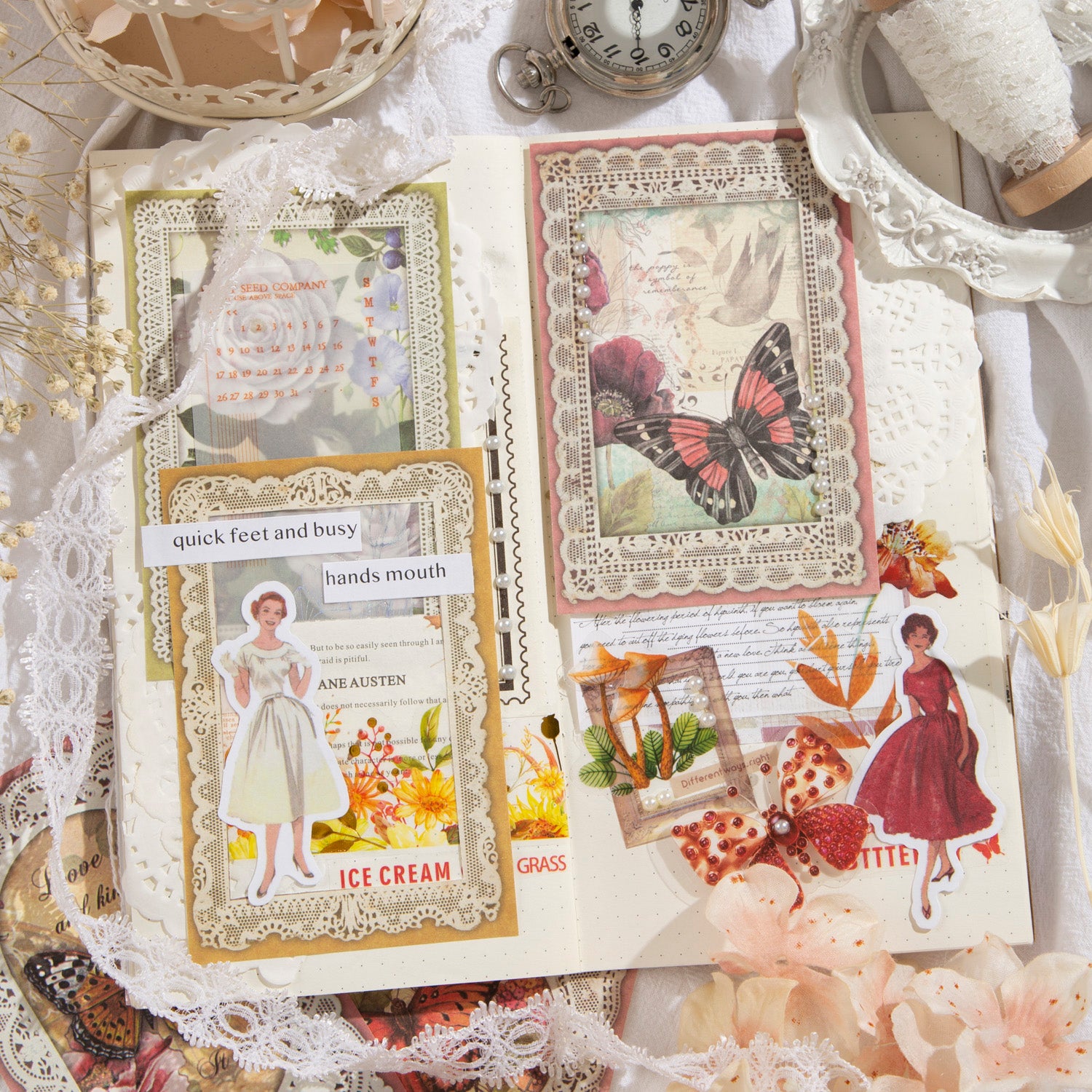 Lace Sequel Scrapbooking Paper