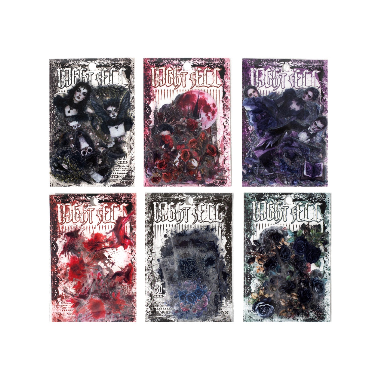 Night Falls PET Sticker