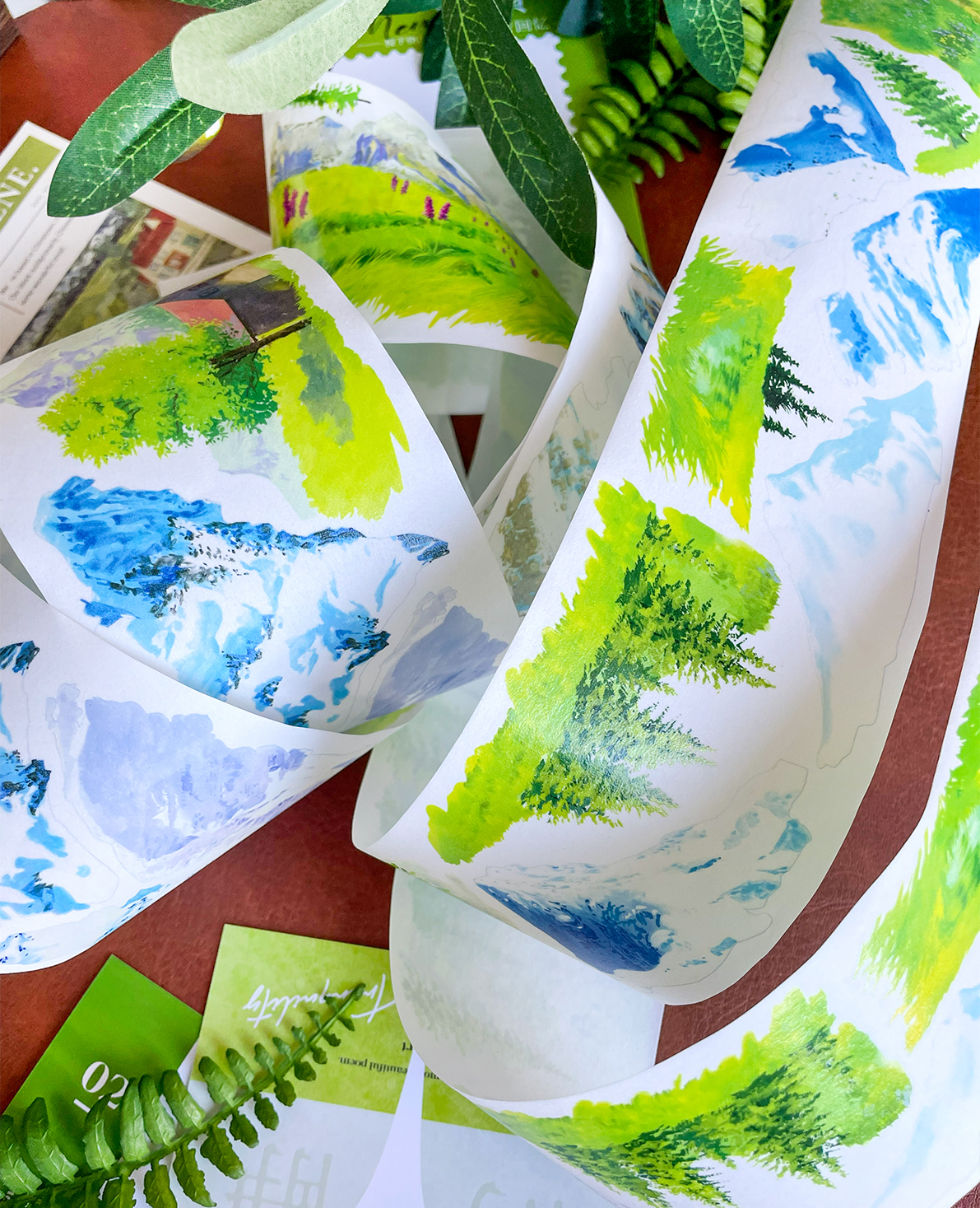 【NEW Studio】Journey to the Snowy Mountains Landscaping Tape