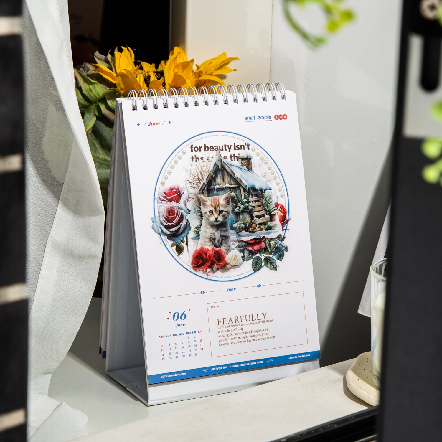 Seasons by the Window Theme Stickers