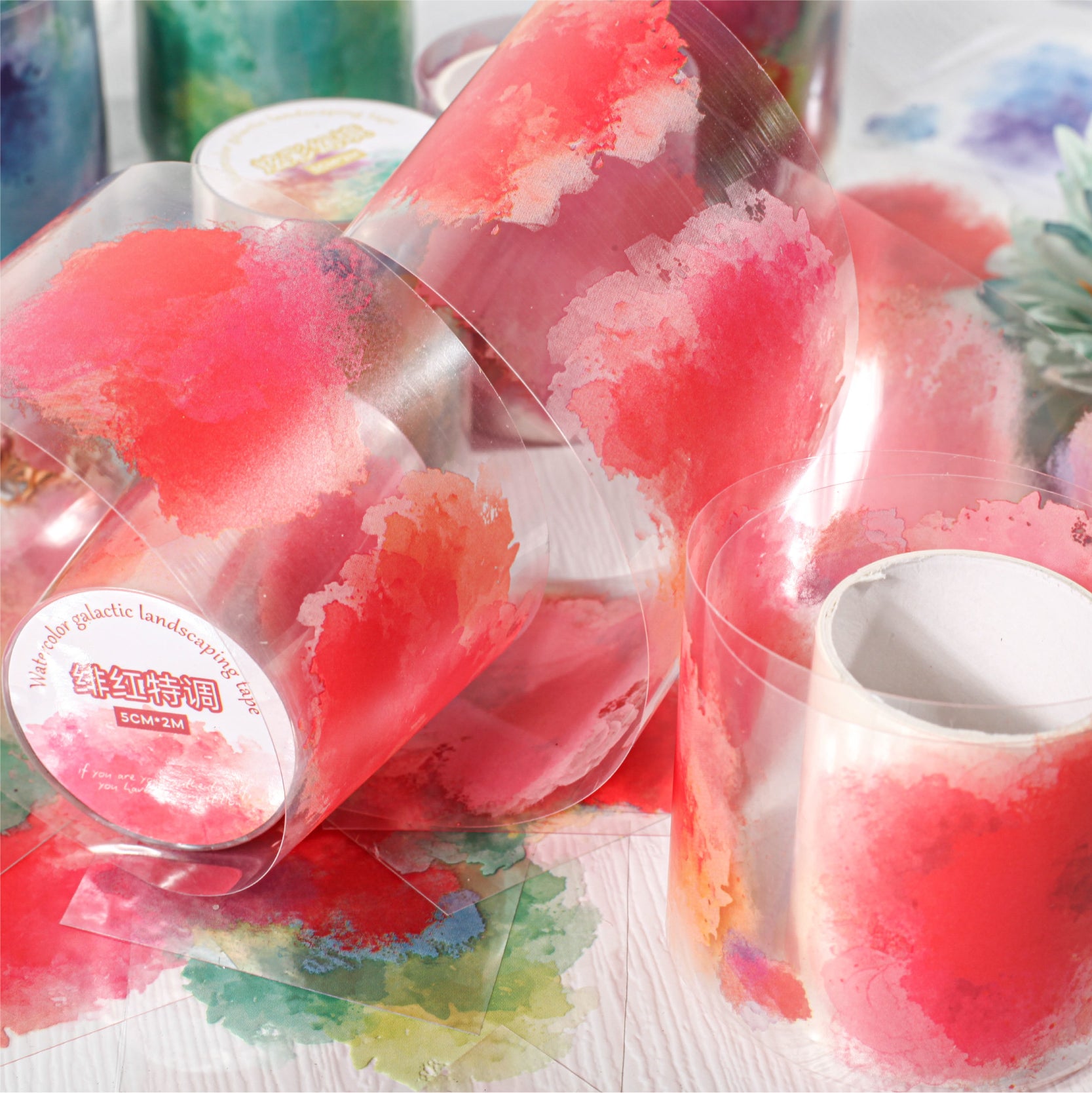 Watercolor Galaxy PET Tape