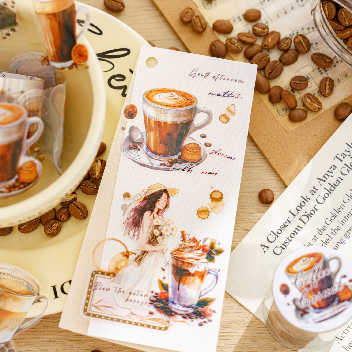 Romantic Life Pre-cut PET Tape