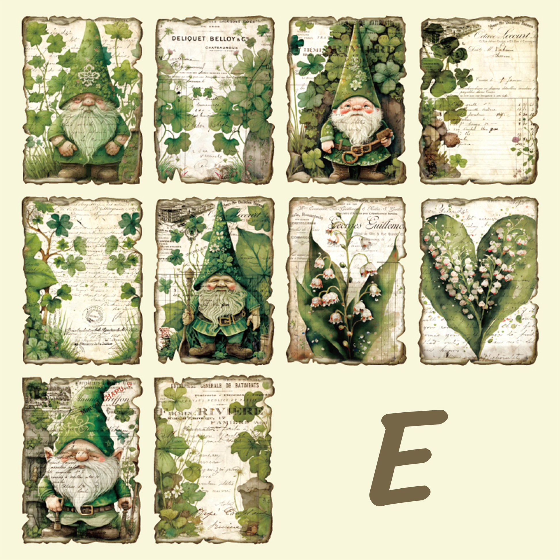 Jenny's Diary Vintage Scrapbooking Paper