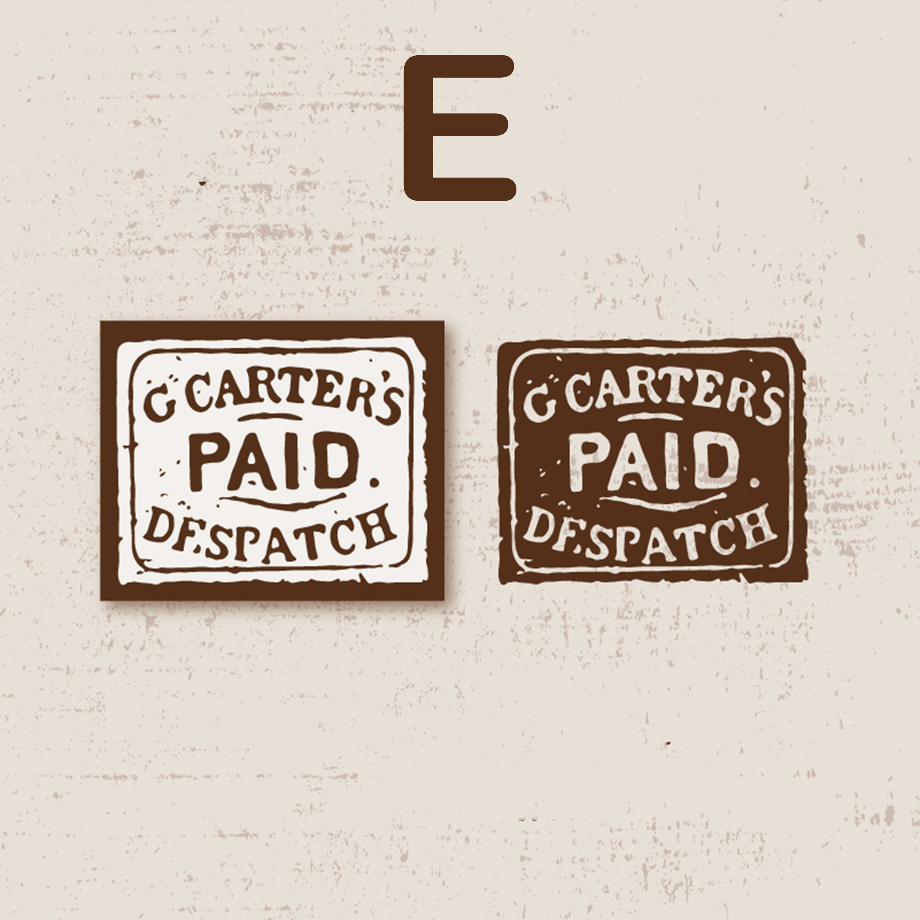 Post Office Scrapbook Journal Wooden Stamps For paper crafts