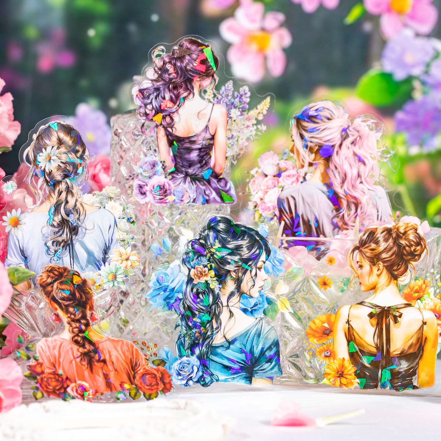 Your Back Series PET Sticker