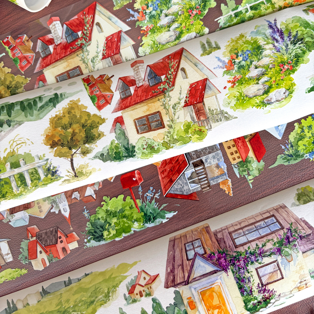 【NEW Stuido】Red House Valley Landscape PET Tape