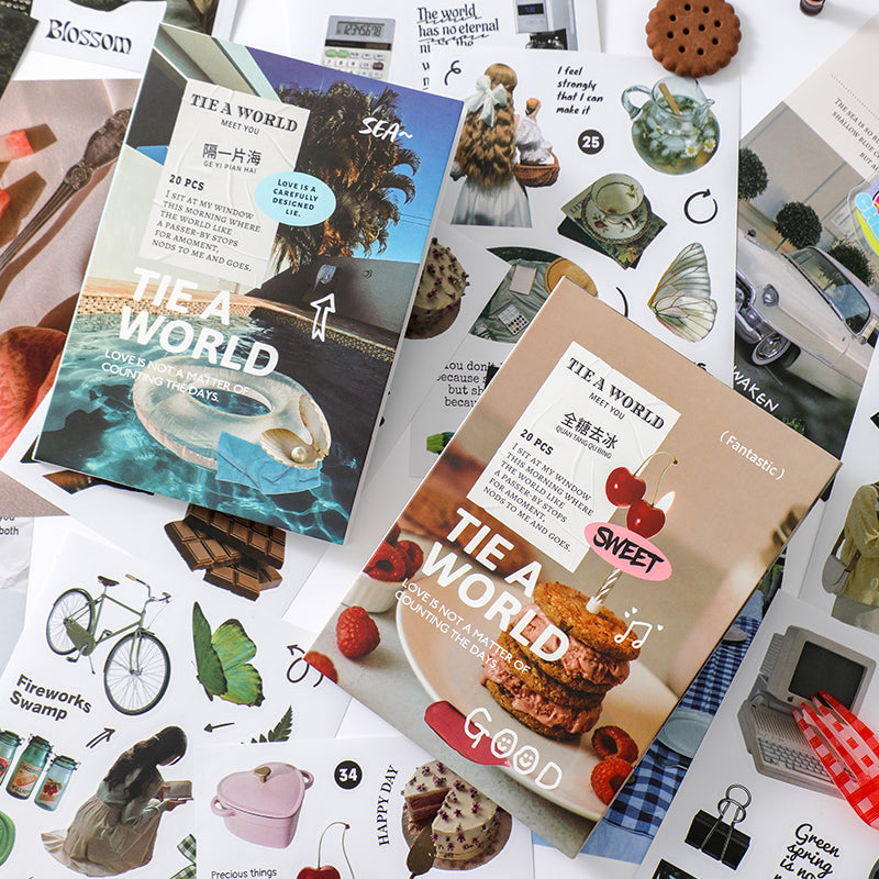 The World is Worth It Sticker Book