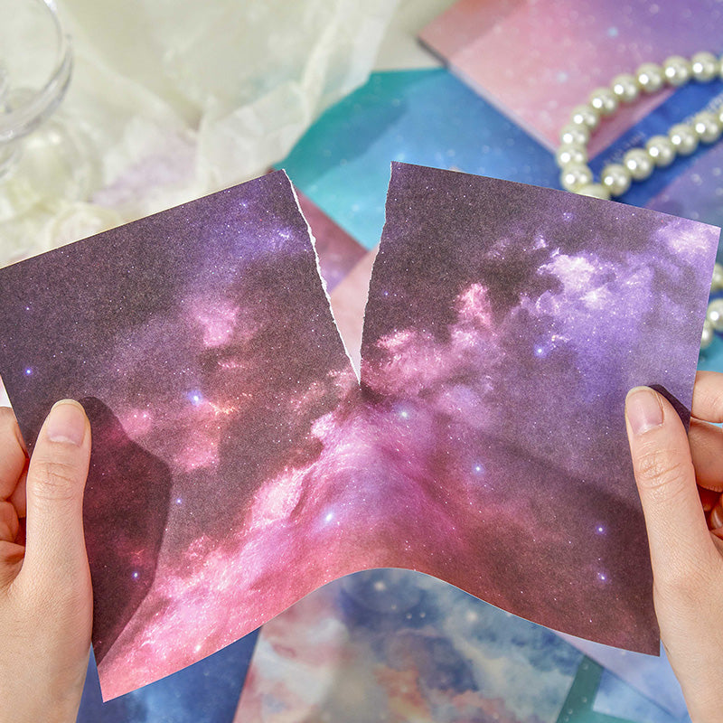 Cosmic Water Ripple Dream Scrapbooking Paper