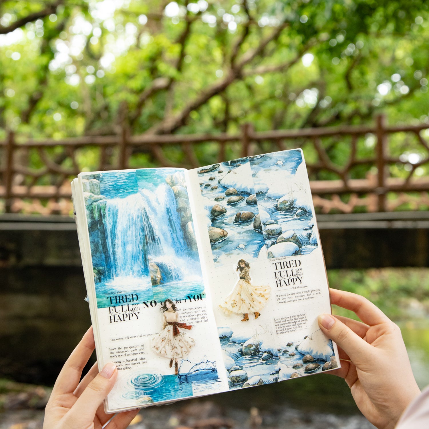 The Stream Whispers Softly Washi Tape