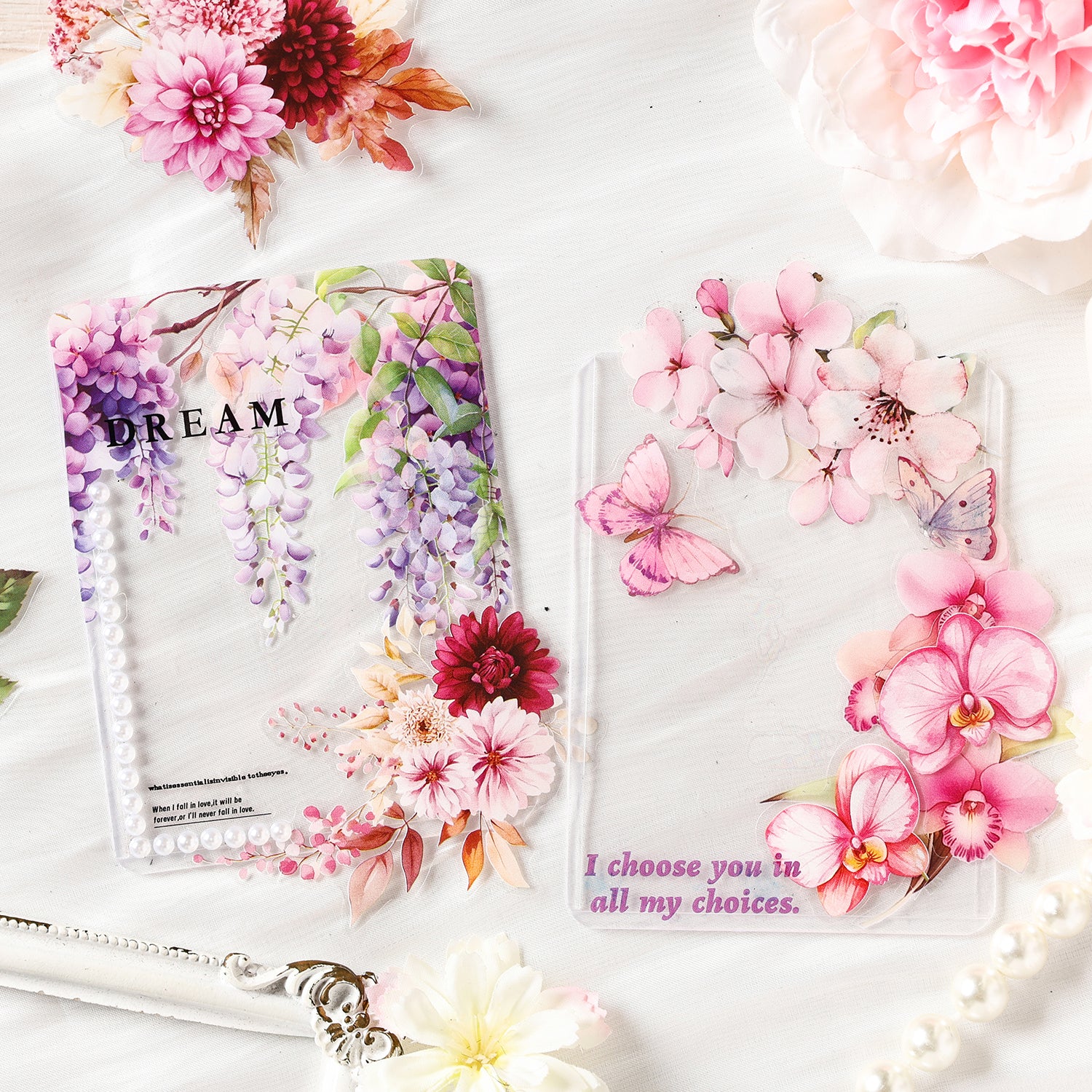 Flowering Branch PET Sticker