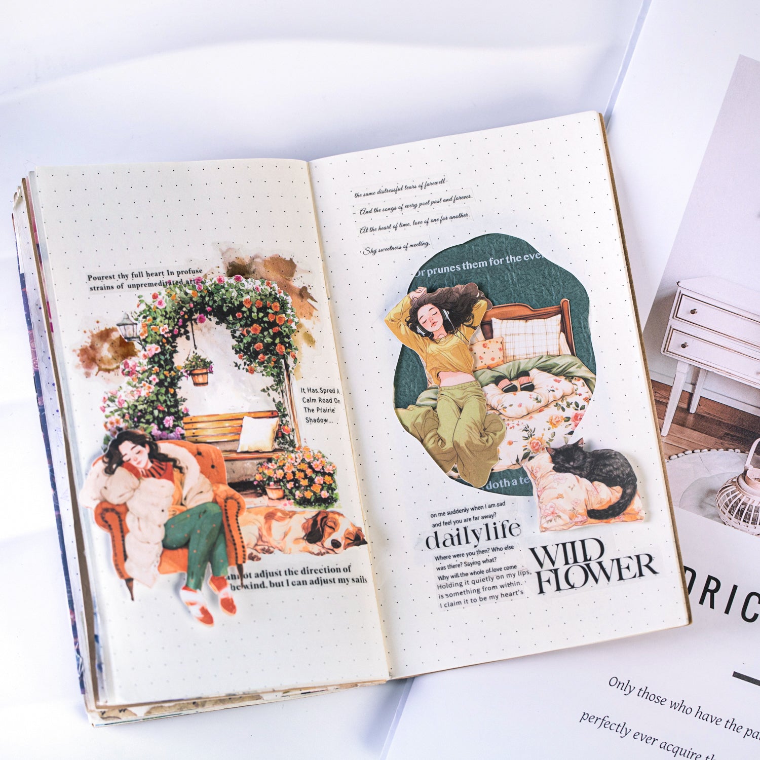 Lie Flat Plan Sticker