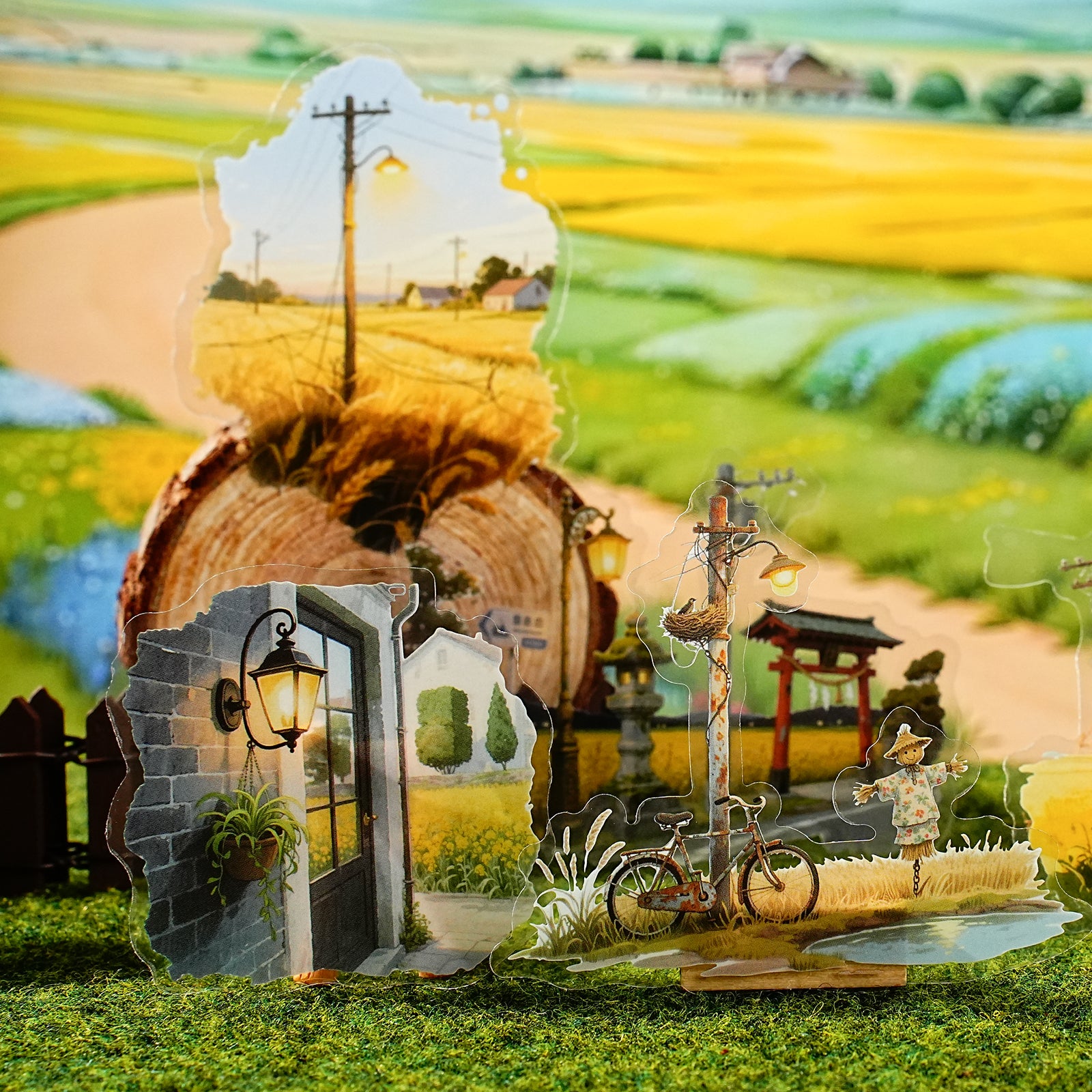 Dim Lights Series PET Sticker