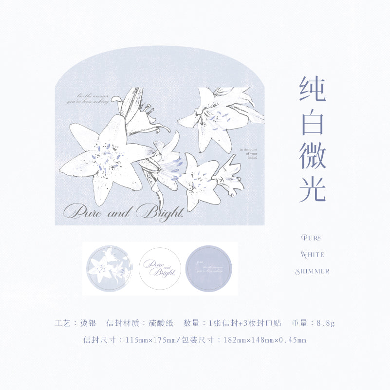 A Letter from the Lilies Vellum Envelope