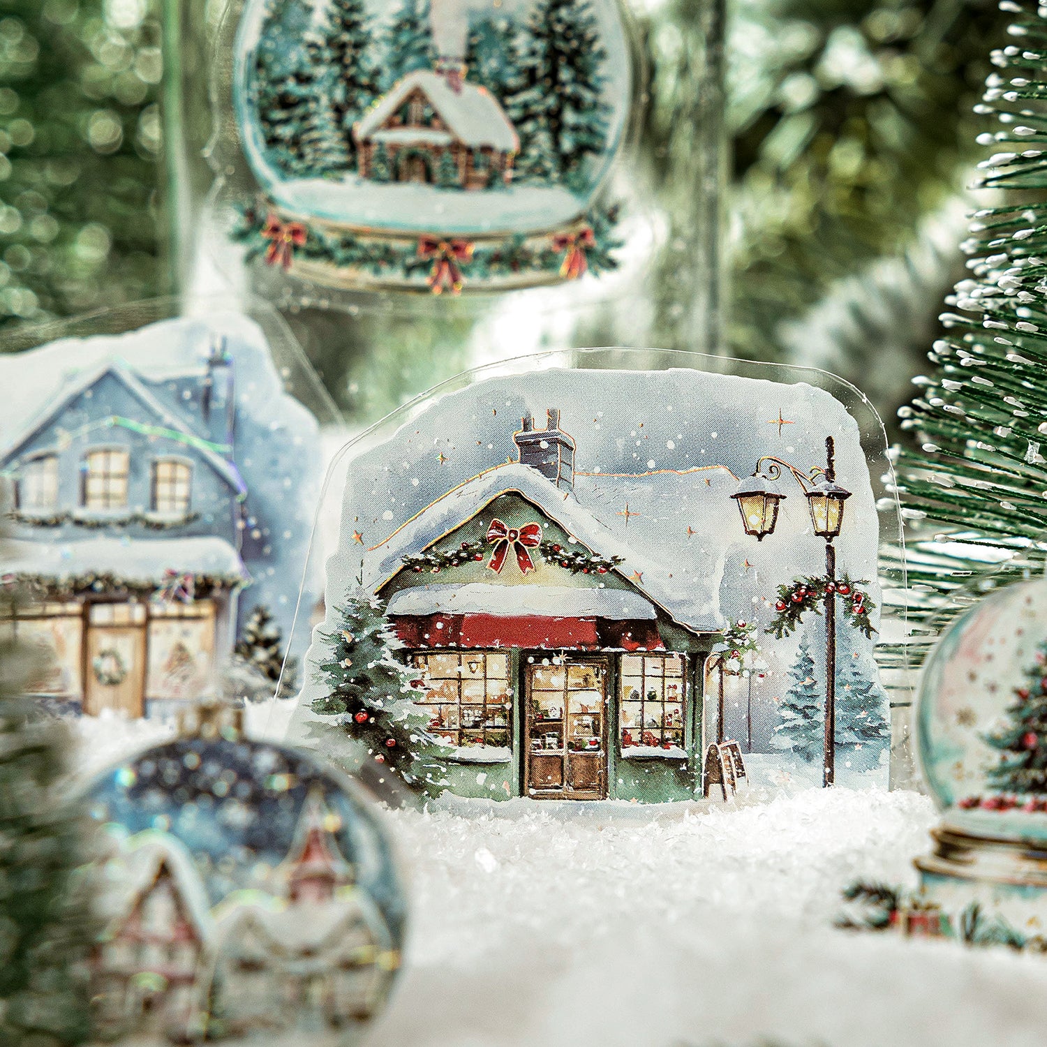 Christmas Fairy Tale PET Sticker