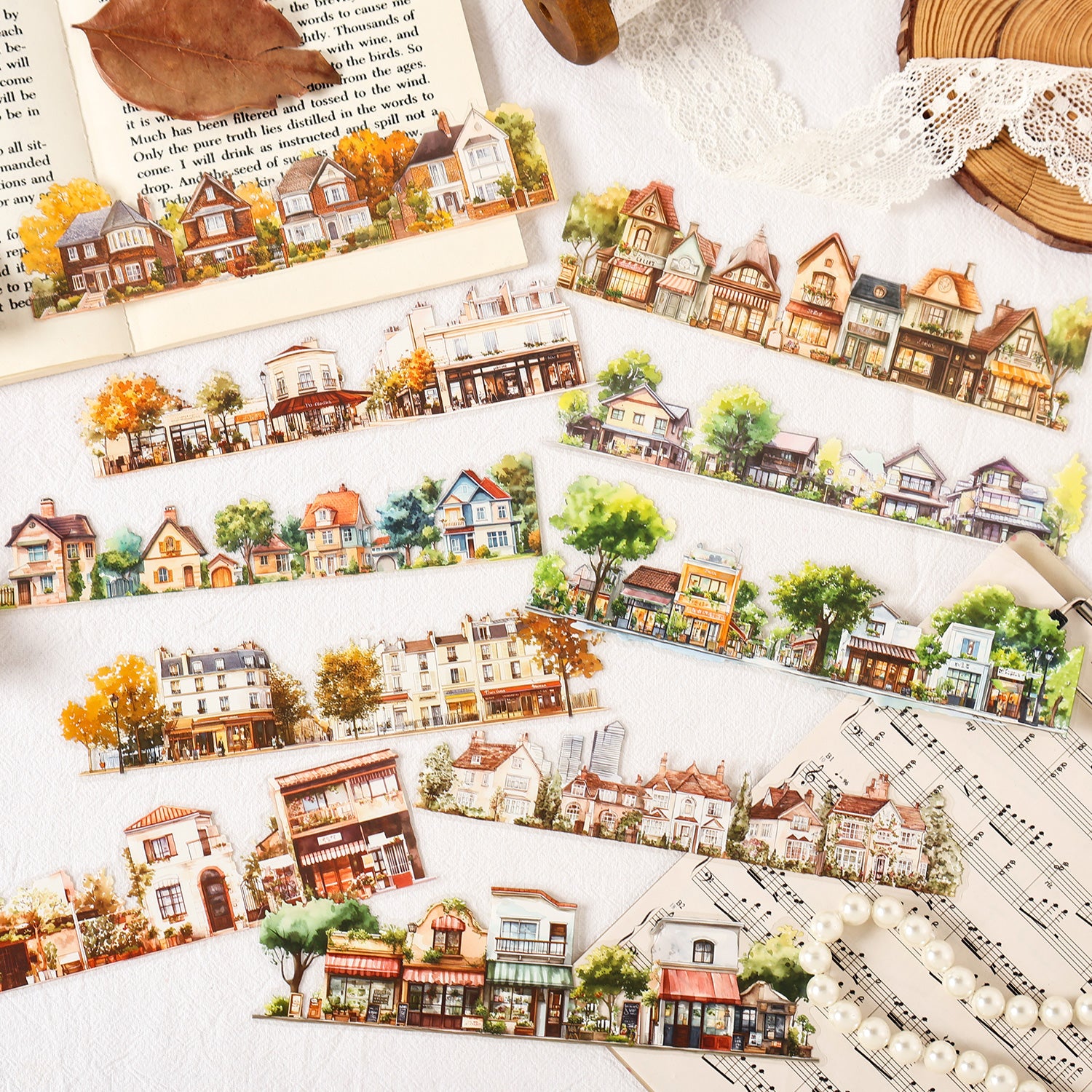 Thoughts of Returning To the Woods Landscape Sticker