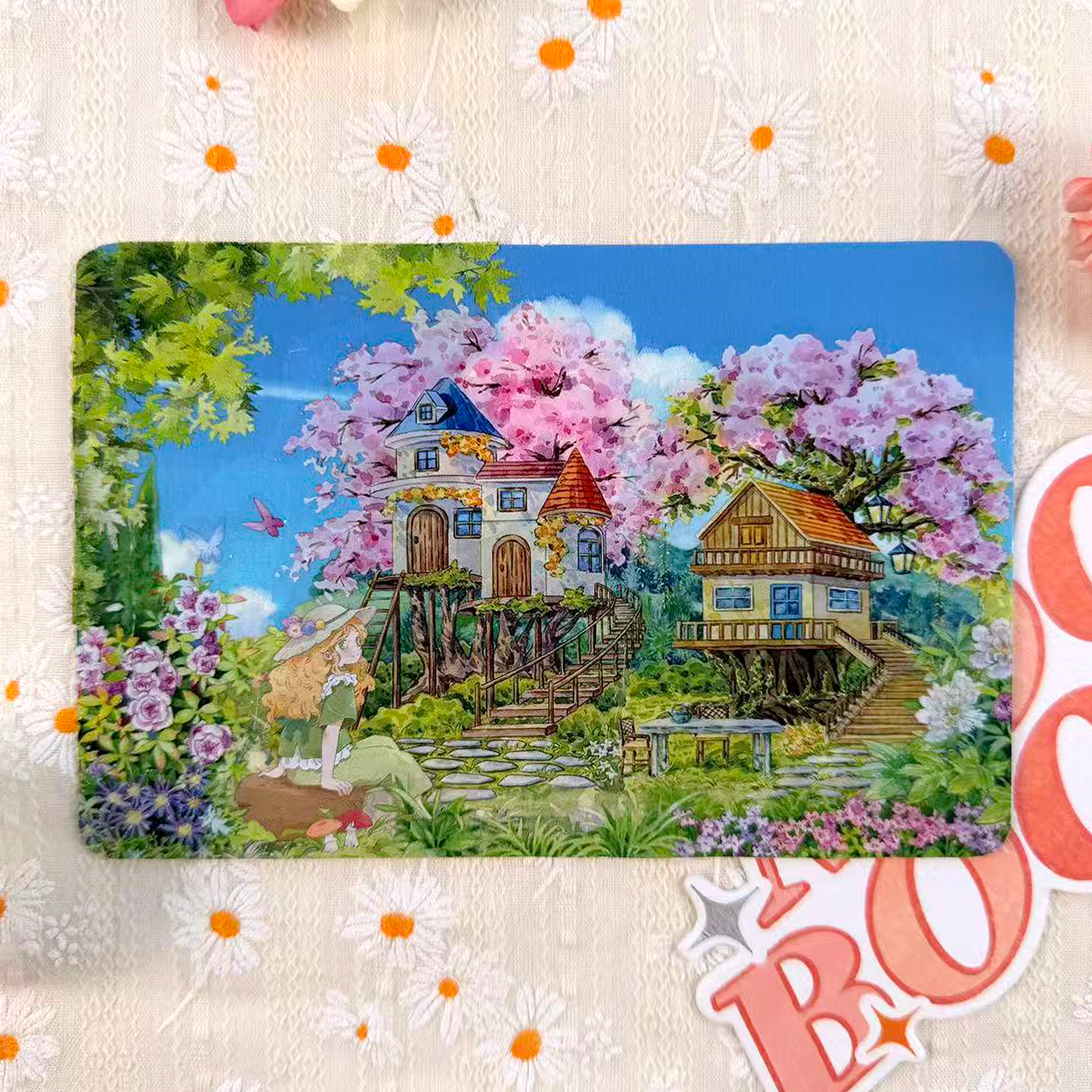 【MOOBOOM】Treehouse Pre-cut Landscaping PET Tape detail image 2