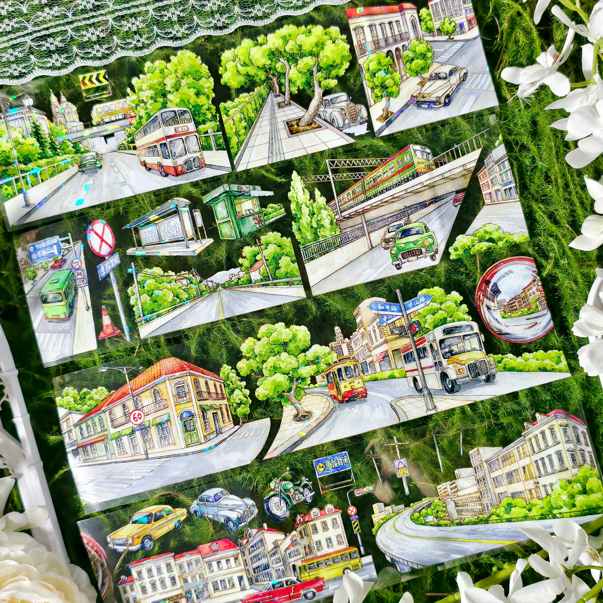 【BOBOYU】Route 66 Landscaping Tape