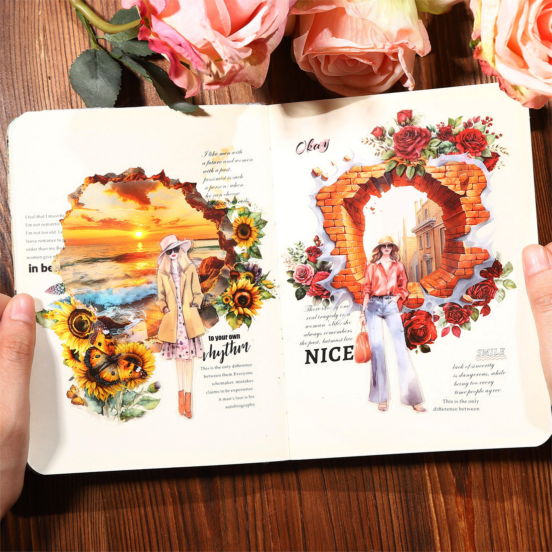 Broken Wall Fantasy PET Sticker