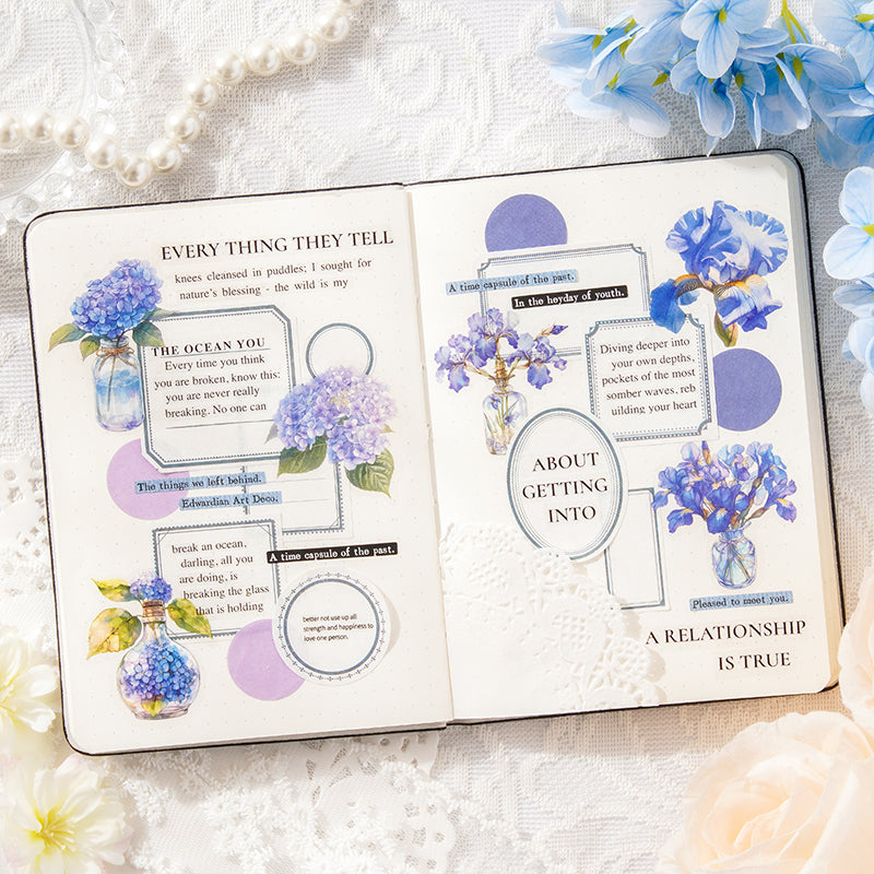 Kaleidoscope Series Flower Sticker