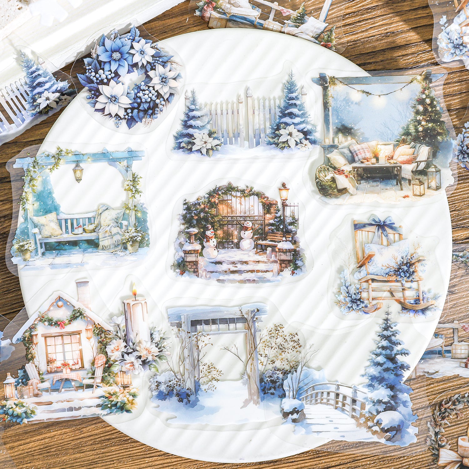 Garden Walk PET Sticker