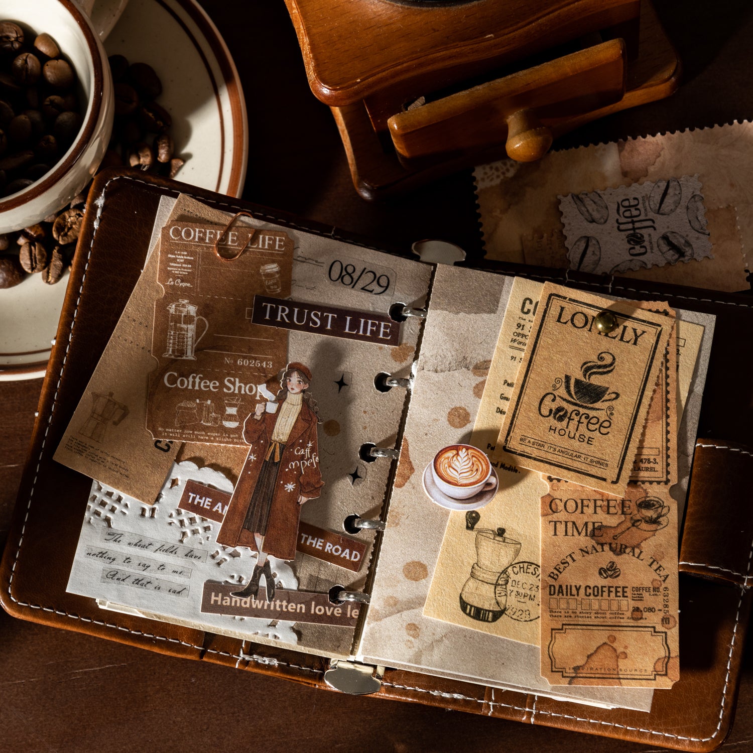 Coffee Business Guide Scrapbooking Pack