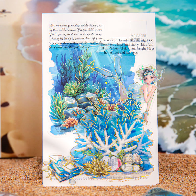 Summer Trip PET Sticker