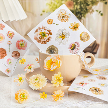 Flower Season Sweet Dream PET Sticker