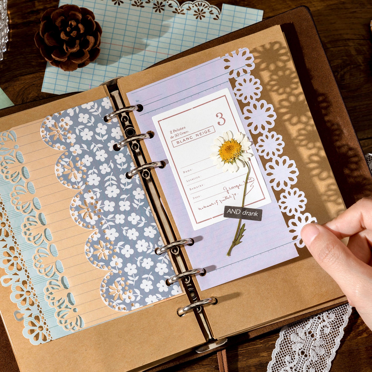 Lace Symphonies Scrapbooking Paper