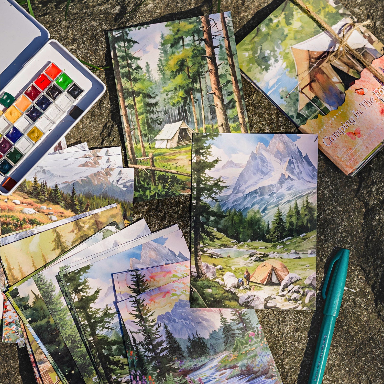 Appointment with Nature Scrapbooking Paper